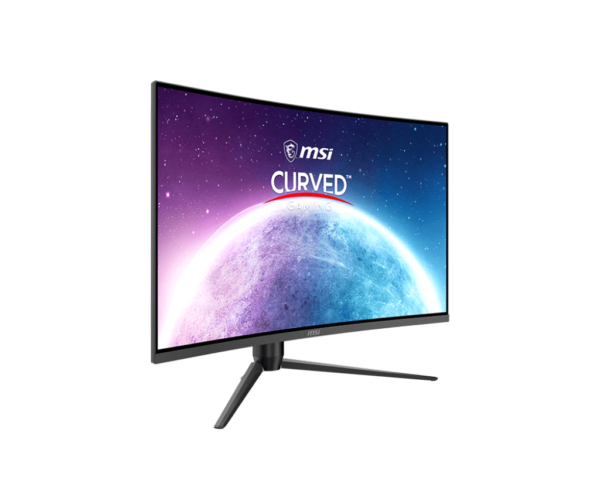 MSI G32CQ5P, 32″ Gaming Monitor, 2560 x 1440 (QHD) Curved Gaming Monitor, 1ms, 170Hz, FreeSync Premium, 1500R, HDMI, DisplayPort, Tilt, Swivel, Pivot and Height Adjustable - Image 3